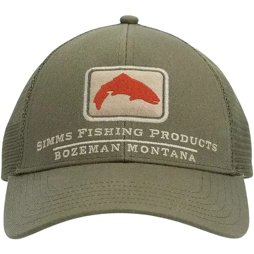 Кепка Simms Trout Icon Trucker Green (1102-12226-1150-00)