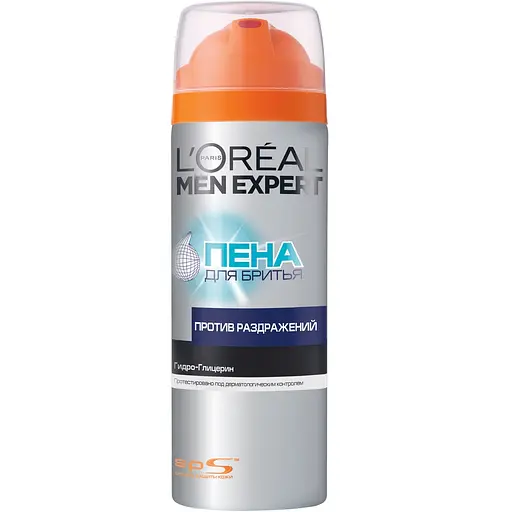 Пена для бритья L'oreal Paris Men Expert против раздражений 200 мл