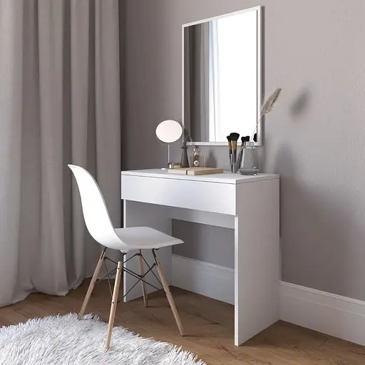 Туалетний столик VAYS D-3 білий 80×40×76 см