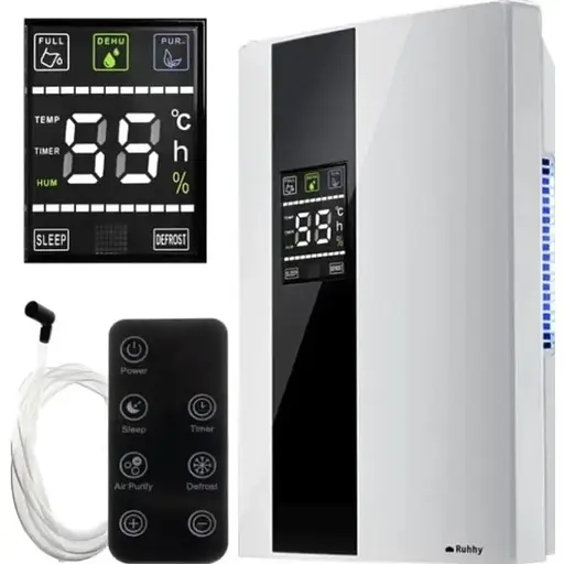 Осушувач і поглинач вологи Ruhhy 21848 зі шлангом для зливання води - фото 1