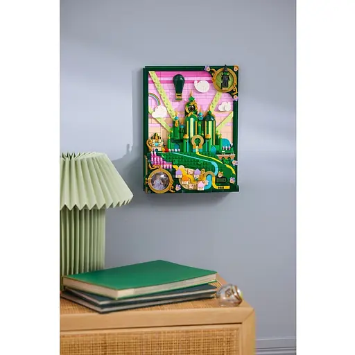 Конструктор LEGO Wicked Эмеральд-сити Настенный декор 1518 деталей (75685) - фото 10