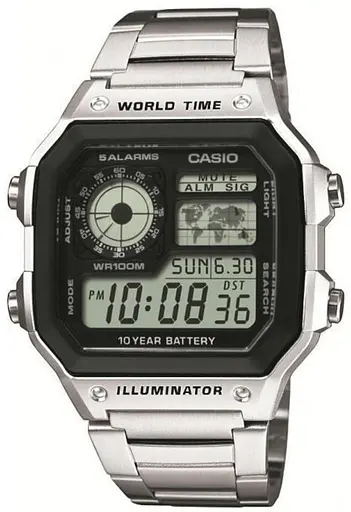Часы наручные мужские Casio AE-1200WHD-1AVEF