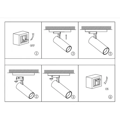 Світильник трековий однофазний Kloodi KD-071 12W 3К WH - фото 2