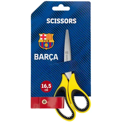 Ножиці дитячі Kite FC Barcelona 16.5 см жовті (BC25-127) - фото 2
