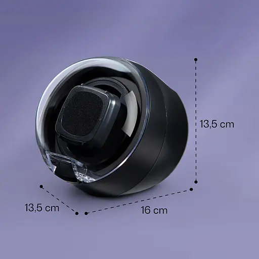 Ящик для автоподзавода часов Klarstein St. Gallen II Premium черный (10036169) - фото 6