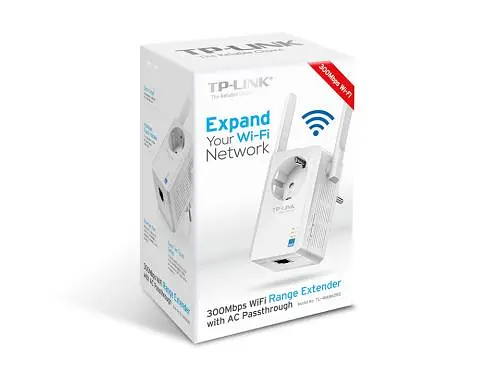 Точка доступу-підсилювач TP-LINK TL-WA860RE Wi-Fi 802.11 b/g/n, 300Mb, 2 зовнішні антени - фото 5