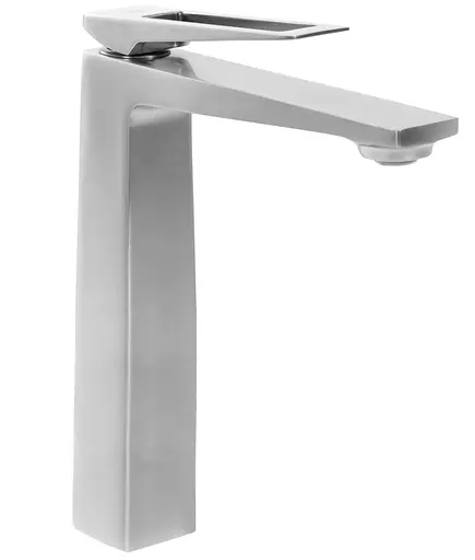 Змішувач для умивальника Rea Parker високий nikiel brushed REA-B4812 Никель - фото 1