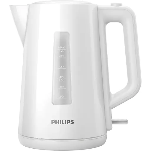 Электрочайник Philips Series 3000, 1.7 л белый (HD9318/00)