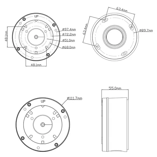 Коробка распределительная TVT TD-YXH0103 (77-00100) - фото 2