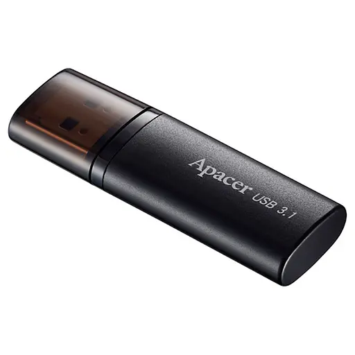 Флеш-накопичувач Apacer 64Gb AH25B Black USB 3.1 (AP64GAH25BB-1) - фото 2