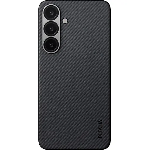 Чохол Pitaka MagEZ Ultra-Slim Classic Twill 600D до Samsung Galaxy S25 Plus Black/Grey (KS2501S) [128410]