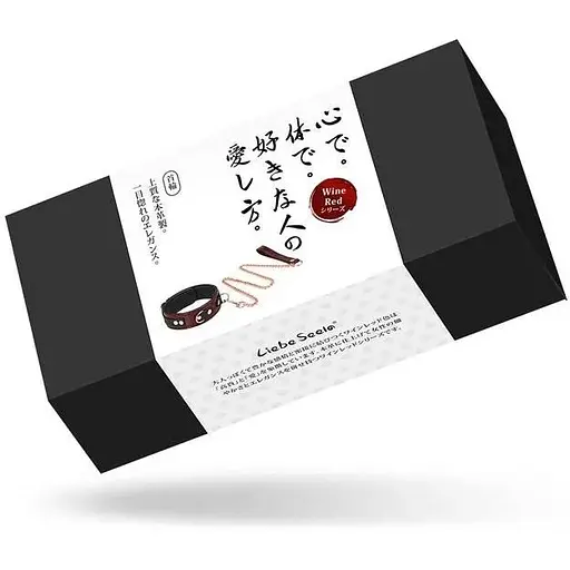 Ошейник с поводком Liebe Seele Wine Red Collar and Leash - фото 10