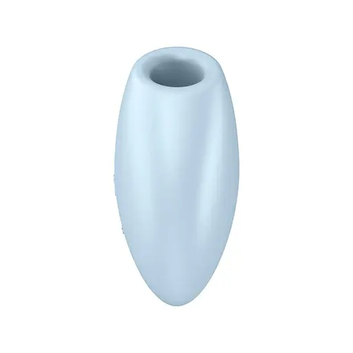 Вакуумний стимулятор клітора з вібрацією Satisfyer Cutie Heart блакитний - фото 8