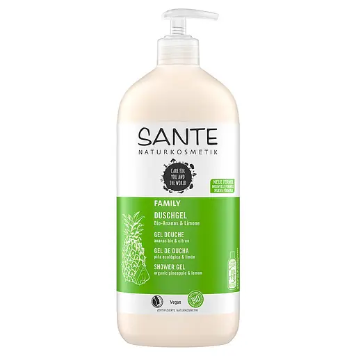 БІО-Гель для душу Ананас та Лимон для всієї родини SANTE 950 мл - фото 1