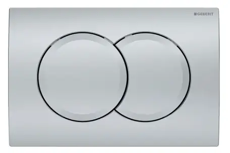 Клавіша змиву Geberit Delta01 хром матовий 115.107.46.1 - фото 1
