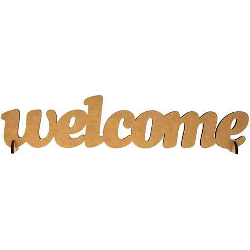 Заготовка Rosa Talent WELCOME МДФ 45х12 см