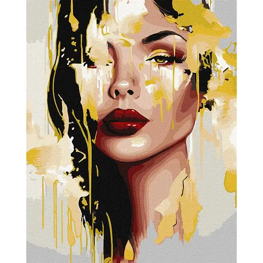 Картина за номерами "Неземна краса" ©art_selena_ua Ideyka KHO8313 40х50 см з фарбами металiк extra
