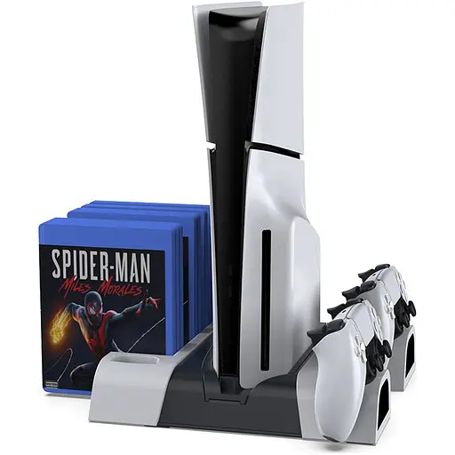 Підставка для консолі Dobe для PS5 Pro/FAT/Slim (TP5-3536B Pro) [129238] - фото 4