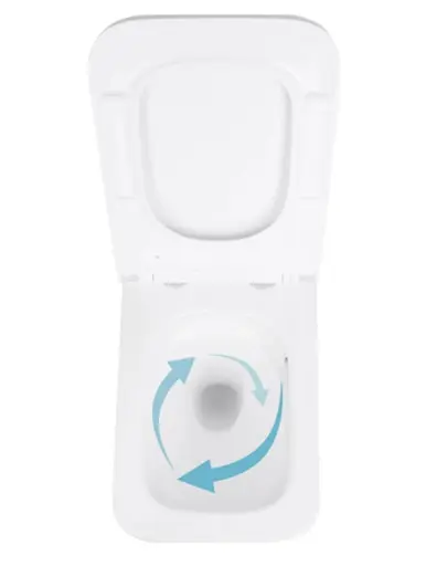 Унитаз подвесной Qtap Gemini Ultra Quiet, с сиденьем Slim Duroplast/Soft-close/Quick Release QT2533076EUQW - фото 5