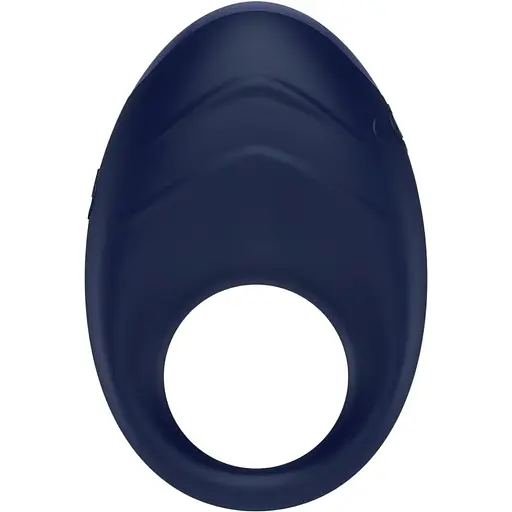 Виброкольцо Dreamtoys Glam Vibrating Cockring 7 см синий