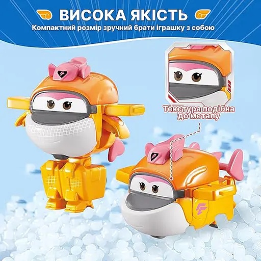 Ігрова фігурка-трансформер Super Wings Transform-a-Bots Тікі (Tiki) 5 см (EU780059) - фото 3