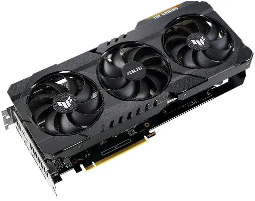 Відеокарта ASUS RTX 3060 12Gb TUF Gaming OC LHR (TUF-RTX3060-O12G-V2-GAMING) (GDDR6, 192 bit, PCI-E v4.0) Б/в - фото 3