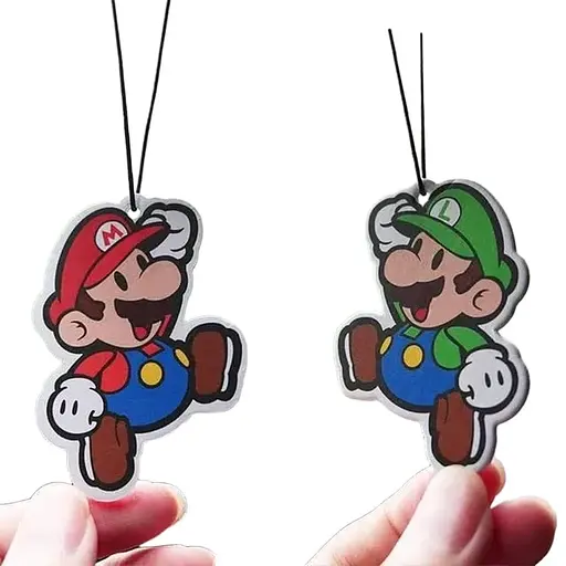 Набор подвесной автомобильный ароматизатор Super Mario Bros 6 шт.