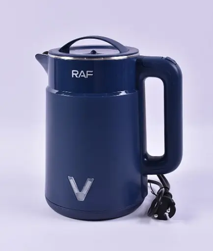 Электрочайник RAF R.7801 из нержавеющей стали дисковый чайник 2,5л 2000 Вт Синий - фото 2