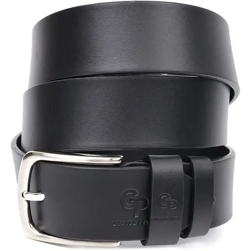 Ремінь шкіряний Grande Pelle чоловічий 3,8х120 см acs0026889 - фото 1