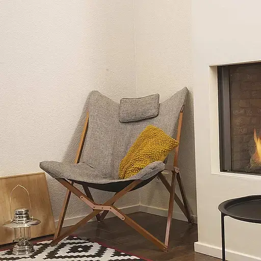 Стул раскладной Bo-Camp Bloomsbury L Grey (1200370) - фото 15