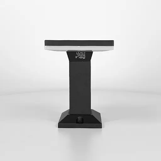 Ландшафтний світильник стовпчик з квадртаним верхом 20х15 см | Line F | Арт. 76107-2 - фото 3