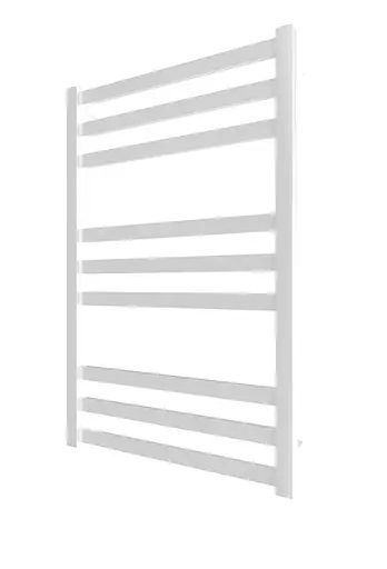 Водяна рушникосушка Mario Inox Чикаго 770x530/500 білий глянець 1.137.047699.WG, Білий, нижнее - фото 1