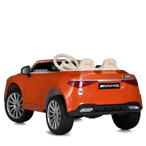 Електромобіль дитячий Bambi M 6020EBLR-7 Mercedes 1 місце світло звук USB - фото 5