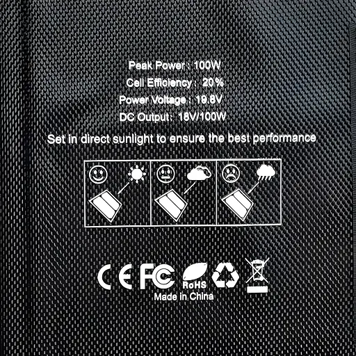 Набор портативная зарядная станция 600W с солнечной панелью OUPES 100W - фото 11
