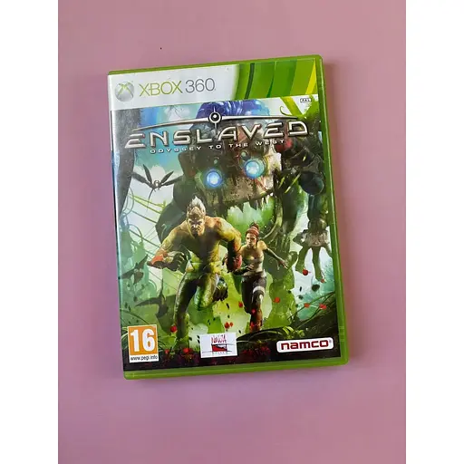 Диск с игрой на Xbox 360 лицензия Enslaved: Odyssey to the West, игра на Xbox 360 Enslaved: Odyssey to the
