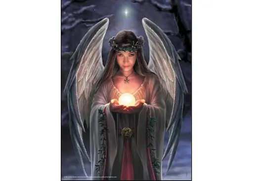 Пазл Stella деревянный Ангел Рождества 1000 эл. жестяная коробка (10020) - фото 2