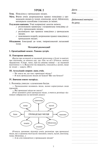 Я досліджую світ. 1 клас. Конспекти уроків. Частина 2 - фото 7