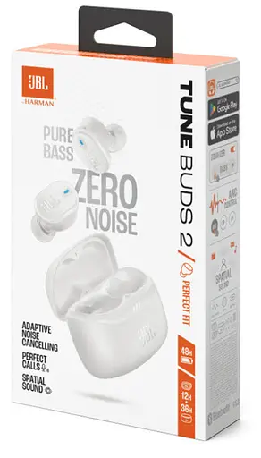 Гарнитура JBL TUNE BUDS 2 White (JBLTBUDS2WHT) - фото 9