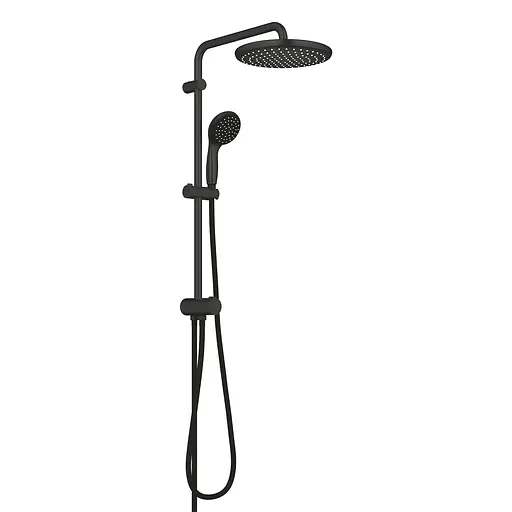 Душева система Grohe QuickFix Vitalio Start 250 266802430, Чорний матовий - фото 3