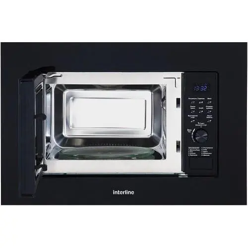 Микроволновая печь с грилем Interline MWS 420 ESA BA - фото 5