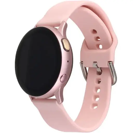 Ремешок DK CDK для Garmin Forerunner 255 / 255 Music "L" 22mm Silicone Sport Band Classic (011018) (pink) - фото 6