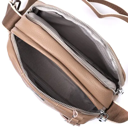 Сумка Vintage на каждый день с двумя отделениями из натуральной кожи 23х14х11.5 см sum0027044 - фото 9