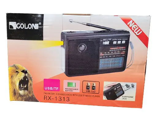 Портативний FM радіоприймач Golon RX-1315 - фото 9