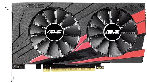 Видеокарта GeForce GTX 1050 Ti 4GB Asus Expedition (EX-GTX1050TI-4G) Б/У - фото 2