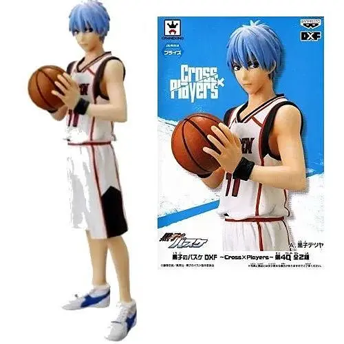 Фигурка Banpresto Куроко Тэцуя с м ячем Kuroko Tetsuya Баскетбол Куроко Kuroko no Basket Cross Players 15см - фото 1