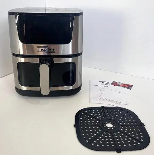 Аерофритюрниця безмасляна Zepline ZP-092 8л 3000 Вт Чорна - фото 6