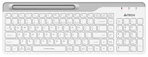 Клавіатура A4Tech Fstyler FBK25 Wireless White (FBK25 (White)) - фото 1