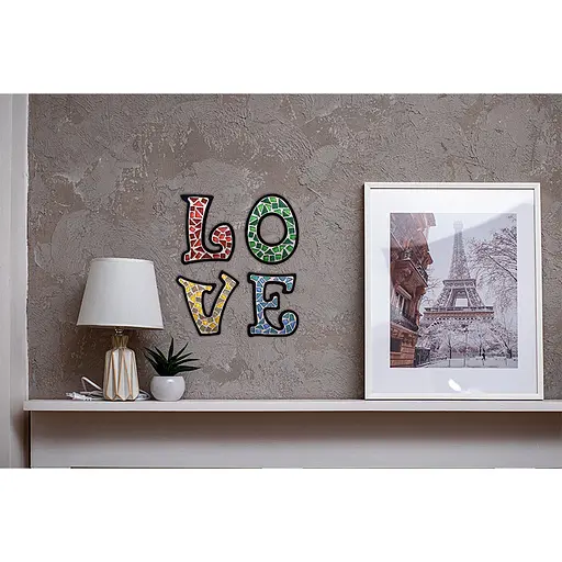 Дитячий набір для творчості кришталева мозаїка Кохання Mosaaro MA4003 - фото 2