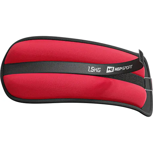 Обважнювачі для ніг та рук Hop-Sport HS-S003WB 2х1,5кг червоні