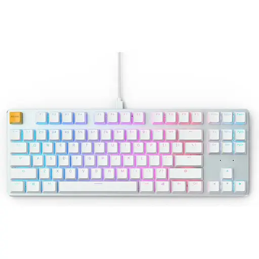 Клавіатура Glorious GMMK TKL Gateron Brown Switches (GLO-GMMK-TKL-BRN-W) White (GLO-GMMK-TKL-BRN-W)) - фото 1